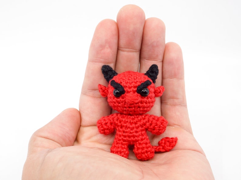 Mini Noso Devil Crochet Pattern Amigurumi PDF Pattern image 4