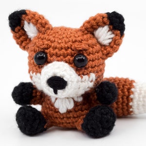 Mini Fuchs Häkelanleitung Amigurumi PDF Anleitung Bild 1