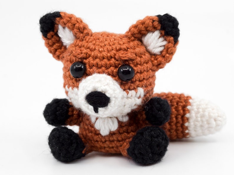 Mini Fuchs Häkelanleitung Amigurumi PDF Anleitung Bild 1