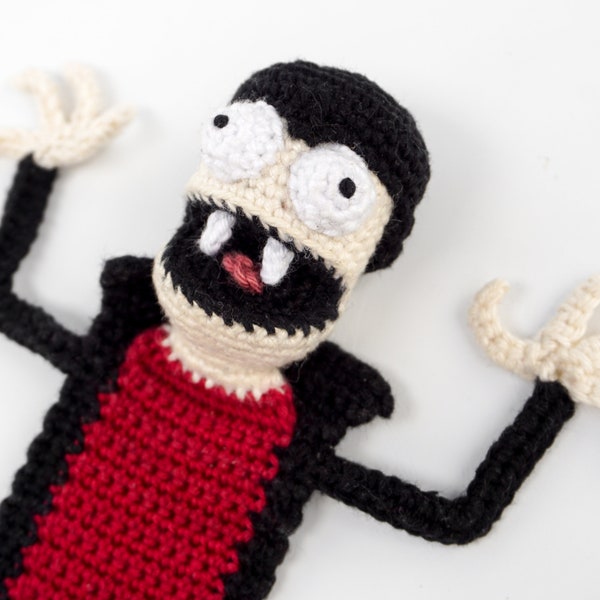 Vampire Bookmark Crochet Pattern | Amigurumi PDF Pattern