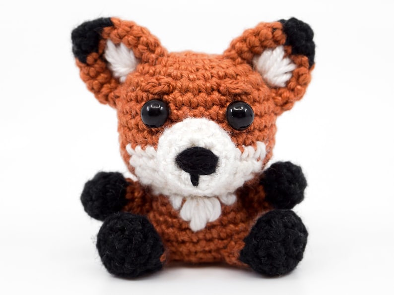 Mini Fox Crochet Pattern Amigurumi PDF Pattern image 5
