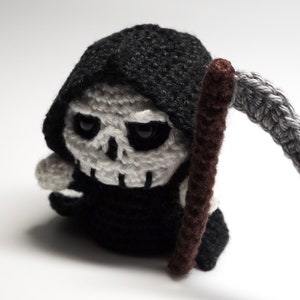 Mini Grim Reaper Crochet Pattern Amigurumi PDF Pattern image 6