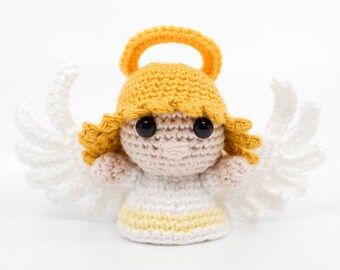 Mini Female Angel Crochet Pattern | Amigurumi PDF Pattern