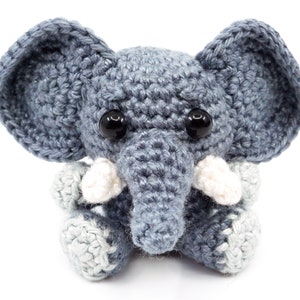 Mini Elephant Crochet Pattern | Amigurumi PDF Pattern