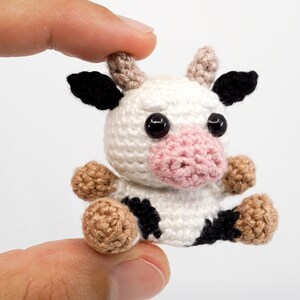 Mini Cow Crochet Pattern Amigurumi PDF Pattern image 6