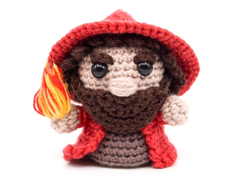 Mini Mage & Wizard Crochet Pattern Amigurumi PDF Pattern image 3