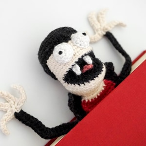 Vampire Bookmark Crochet Pattern Amigurumi PDF Pattern image 4