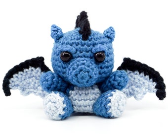 Mini Drachen Häkelanleitung | Amigurumi PDF Anleitung