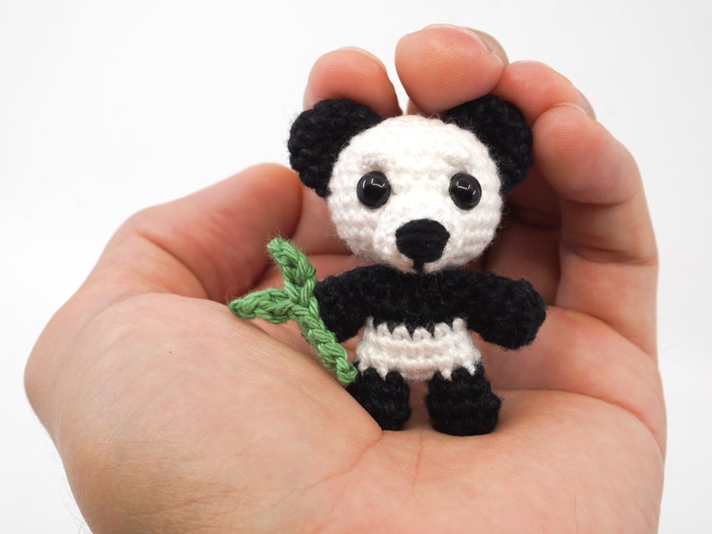 Mini Noso Panda Crochet Pattern Amigurumi PDF Pattern image 5