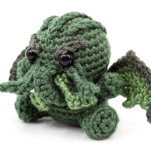 Mini Cthulhu Crochet Pattern Amigurumi PDF Pattern image 6