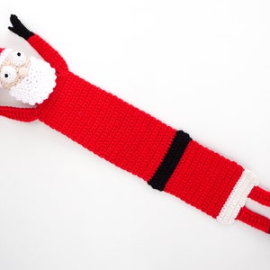 Santa Bookmark Crochet Pattern Amigurumi PDF Pattern image 6