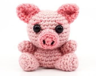 Mini Pig Crochet Pattern | Amigurumi PDF Pattern