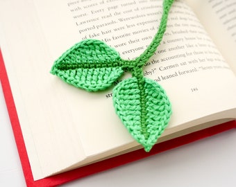 Leaf Bookmark Crochet Pattern | Amigurumi PDF Pattern