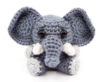 Mini Elephant Crochet Pattern | Amigurumi PDF Pattern