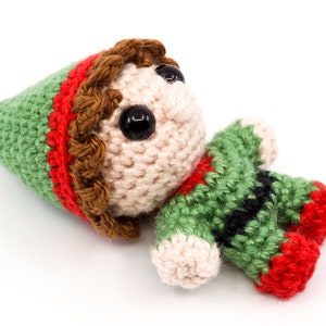 Mini Noso Christmas Elf Crochet Pattern Amigurumi PDF Pattern image 8