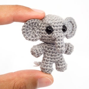Mini Noso Elephant Crochet Pattern Amigurumi PDF Pattern image 5