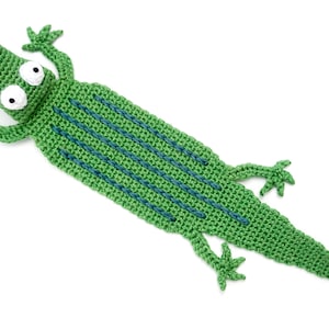 Crocodile Bookmark Crochet Pattern Amigurumi PDF Pattern image 2