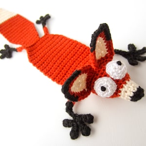 Fox Bookmark Crochet Pattern Amigurumi PDF Pattern image 6