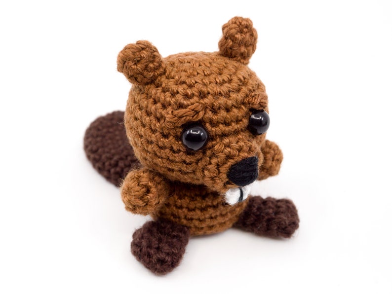 Mini Biber Häkelanleitung Amigurumi PDF Anleitung Bild 8