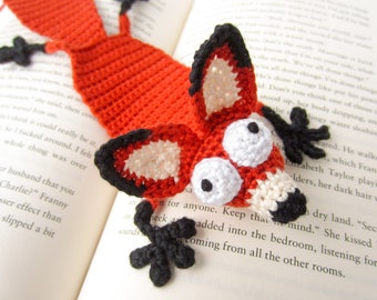 Fox Bookmark Crochet Pattern | Amigurumi PDF Pattern