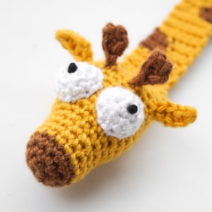 Giraffen Lesezeichen Häkelanleitung Amigurumi PDF Anleitung Bild 1