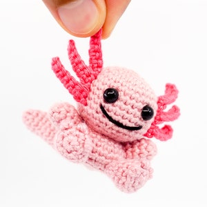 Mini Axolotl Crochet Pattern Amigurumi PDF Pattern image 9