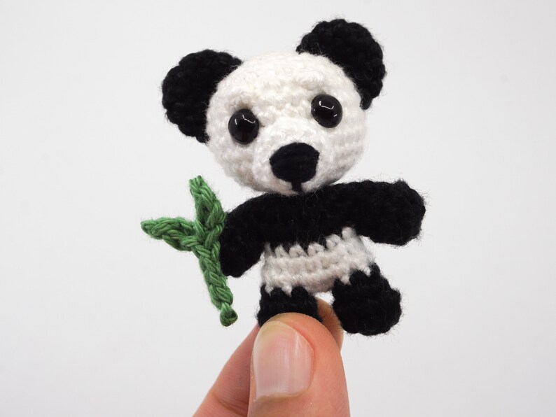 Mini Noso Panda Crochet Pattern Amigurumi PDF Pattern image 7