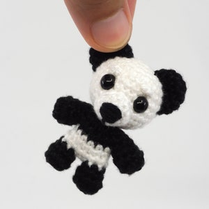 Mini Noso Panda Crochet Pattern Amigurumi PDF Pattern image 8