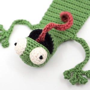 Frog Bookmark Crochet Pattern Amigurumi PDF Pattern image 5