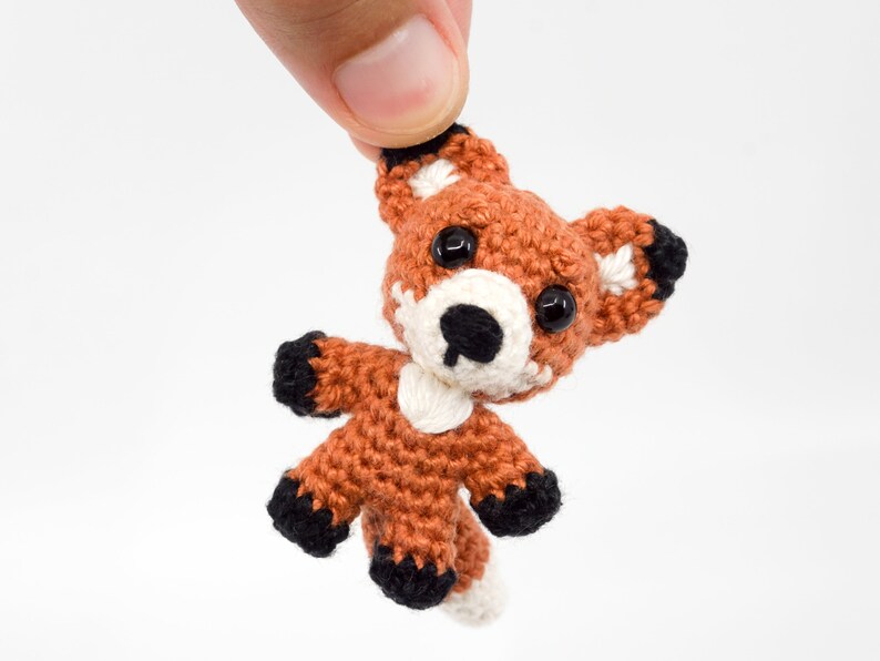 Mini Noso Fox Crochet Pattern Amigurumi PDF Pattern image 8