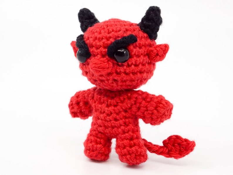 Mini Noso Devil Crochet Pattern Amigurumi PDF Pattern image 3