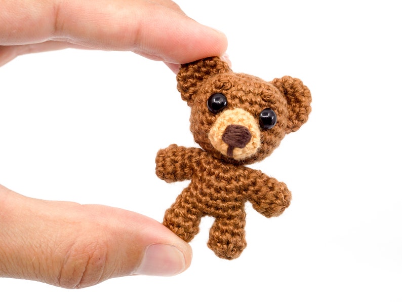 Mini Noso Bear Crochet Pattern Amigurumi PDF Pattern image 2