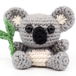 Patrón de Crochet Mini Koala | Patrón Amigurumi en PDF