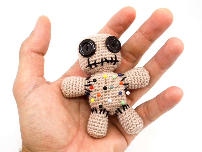 Voodoo Doll Pincushion Crochet Pattern Amigurumi PDF Pattern image 8