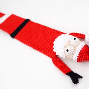 Santa Bookmark Crochet Pattern Amigurumi PDF Pattern image 4