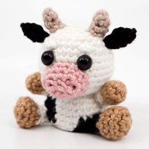 Mini Cow Crochet Pattern Amigurumi PDF Pattern image 3