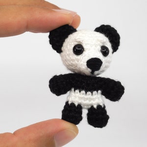 Mini Noso Panda Crochet Pattern Amigurumi PDF Pattern image 3