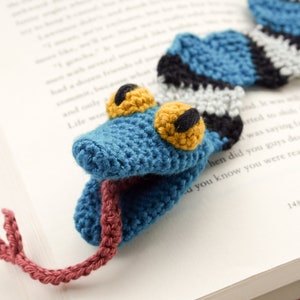 Snake Bookmark Crochet Pattern | Amigurumi PDF Pattern