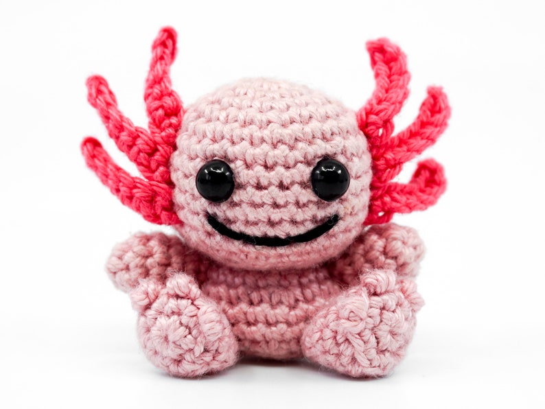 Mini Axolotl Häkelanleitung Amigurumi PDF Anleitung | Etsy