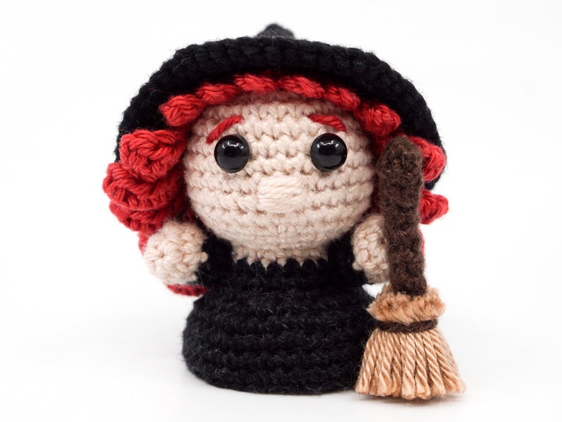 Mini Good Witches Crochet Pattern Amigurumi PDF Pattern image 4