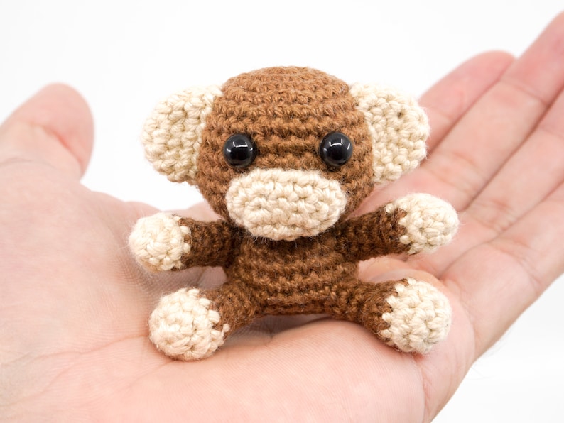 Mini Affe Häkelanleitung Amigurumi PDF Anleitung Bild 2