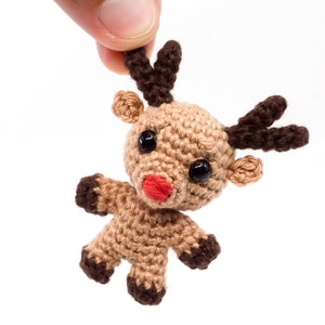 Mini Noso Reindeer Crochet Pattern Amigurumi PDF Pattern image 7