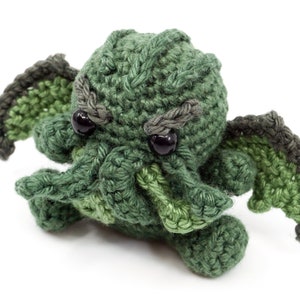 Mini Cthulhu Crochet Pattern Amigurumi PDF Pattern image 3