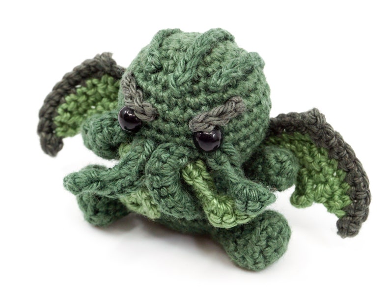 Mini Cthulhu Häkelanleitung Amigurumi PDF Anleitung Bild 3