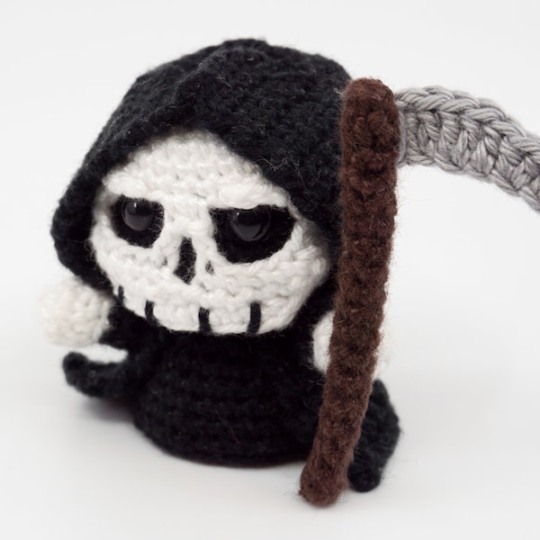 Mini Grim Reaper Crochet Pattern | Amigurumi PDF Pattern