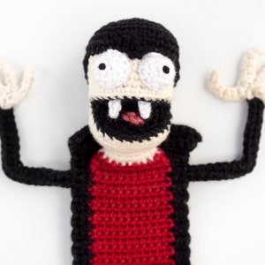 Vampire Bookmark Crochet Pattern Amigurumi PDF Pattern image 3