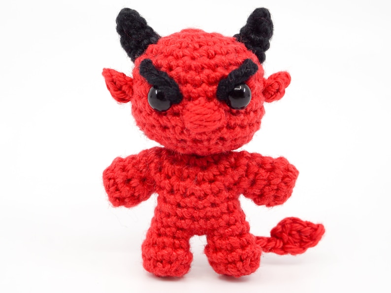 Mini Noso Devil Crochet Pattern Amigurumi PDF Pattern image 1