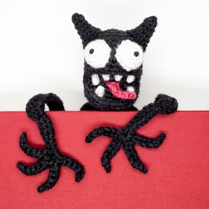 Monster Bookmark Crochet Pattern  Amigurumi PDF Pattern image 4