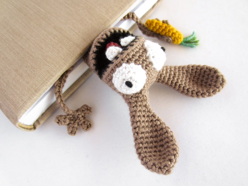 Amigurumi Crochet Bunny Bookmark image 2
