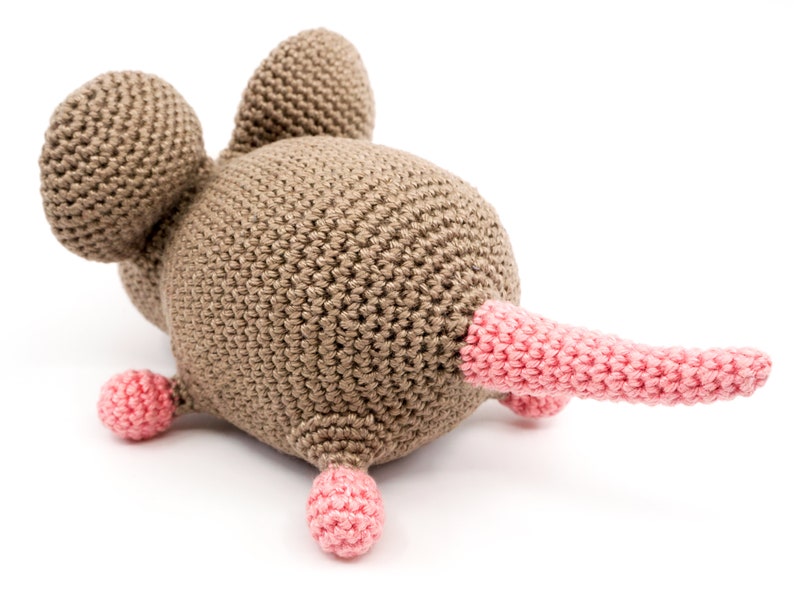 Kugelmaus Häkelanleitung Amigurumi PDF Anleitung Bild 4